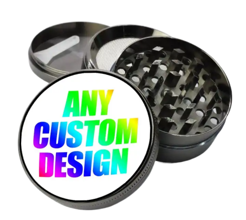 Custom Grinder With Full Top Printing