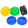 Wholesale Custom Colorful Herb and Spice Grinders 63mm Plastic Herb Grinder