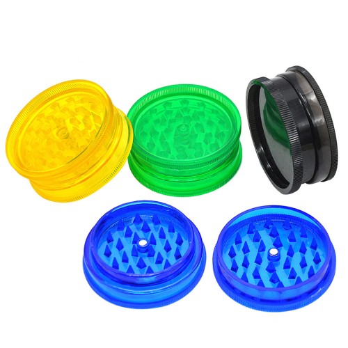 custom brand plastic weed herb grinder